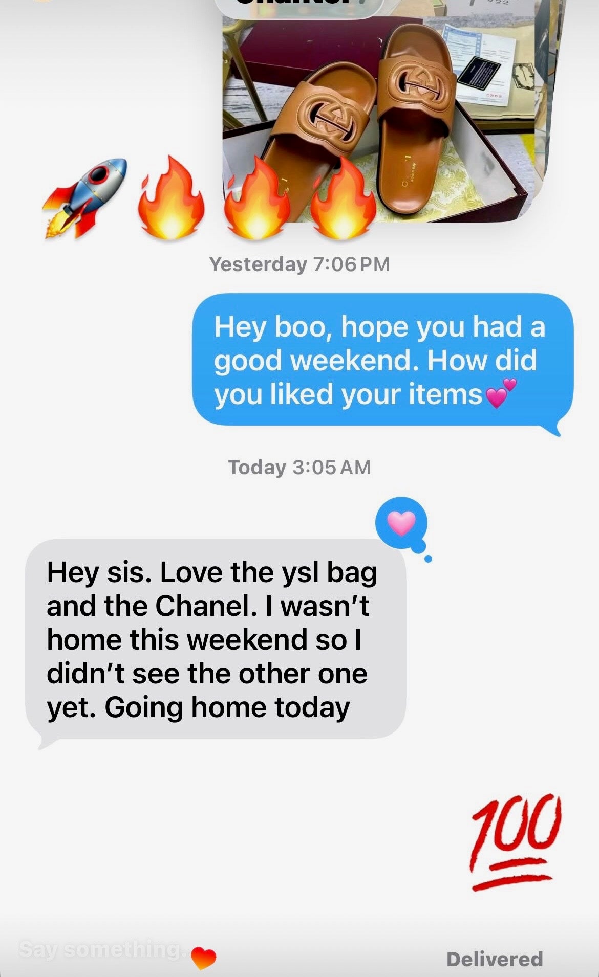 What the ladies are saying....