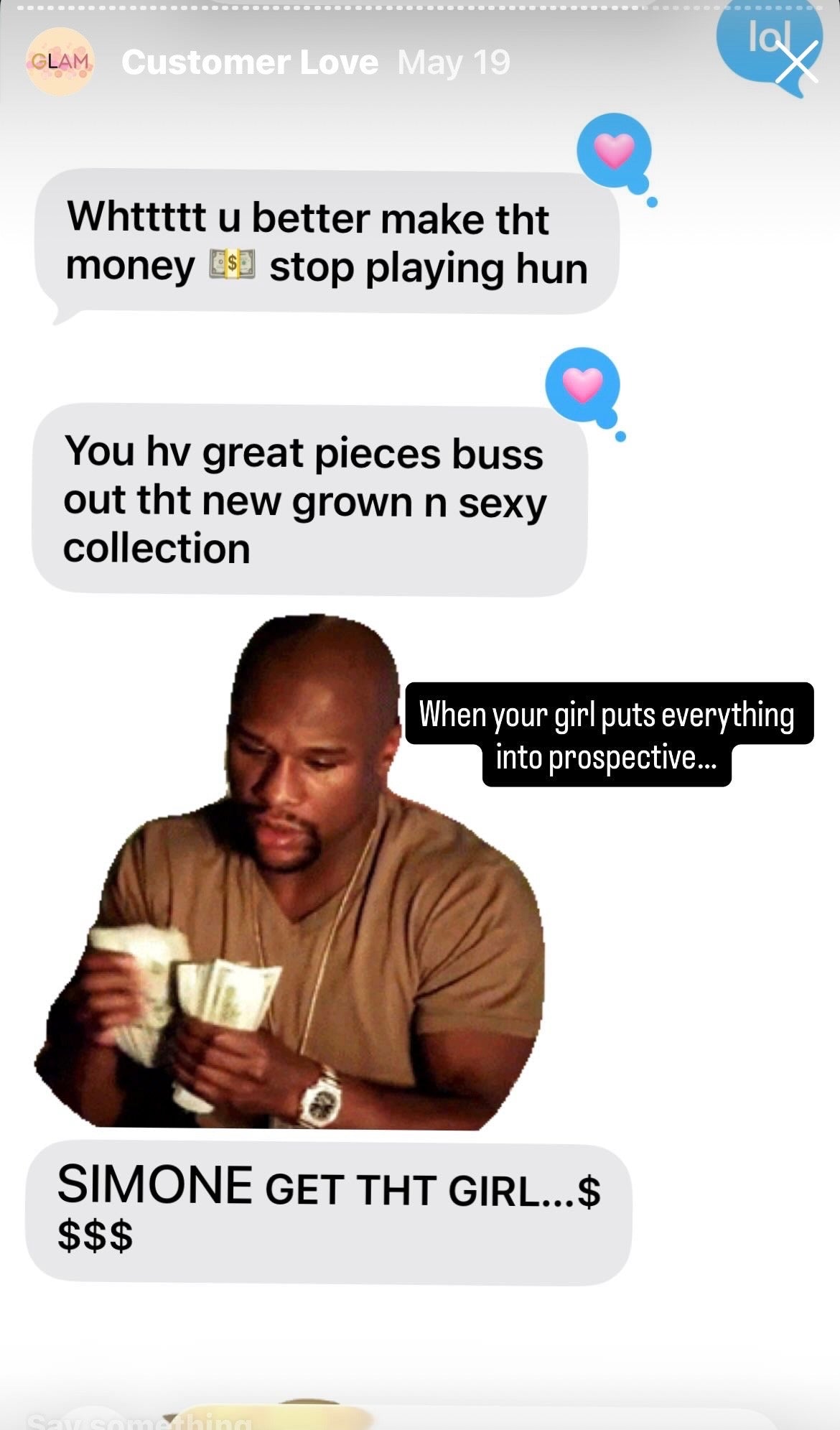 What the ladies are saying....